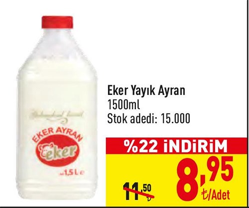 Eker Yayık Ayran 1500 ml image