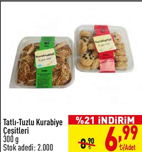 Tatlı-Tuzlu Kurabiye Çeşitleri 300 g image