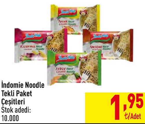 İndomie Noodle Tekli Paket Çeşitleri  image