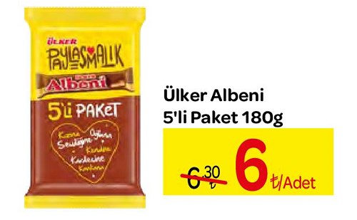 Ülker Albeni 5'li Paket 180 g image