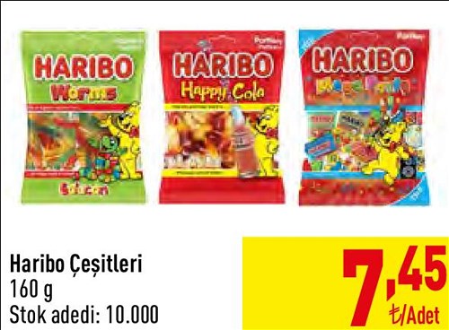 Haribo Çeşitleri 160 g image