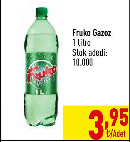 Fruko Gazoz 1 l image