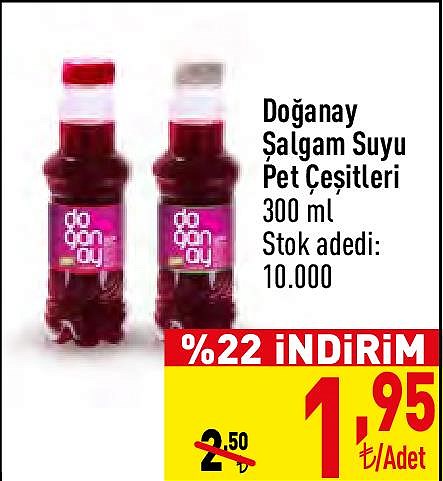 Doğanay Şalgam Suyu Pet Çeşitleri 300 ml image