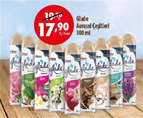 Glade Aerosol Çeşitleri 300 ml image