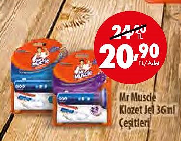 Mr. Muscle Klozet Jel 36 ml Çeşitleri image