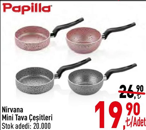 Papilla Nirvana Mini Tava Çeşitleri image