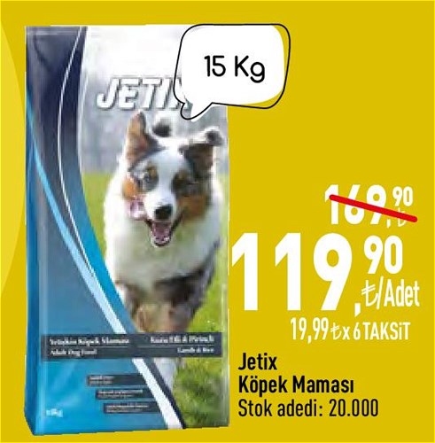 Jetix Köpek Maması 15 Kg image