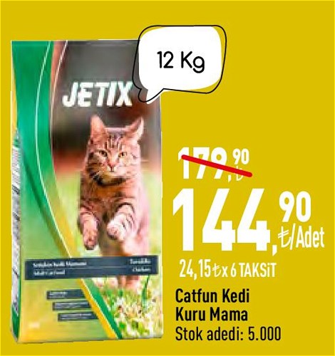 Catfun Kedi Kuru Mama 12 Kg image