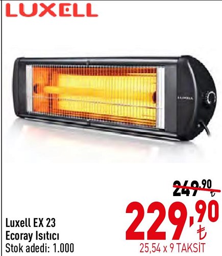 Luxell EX 23 Ecoray Isıtıcı image