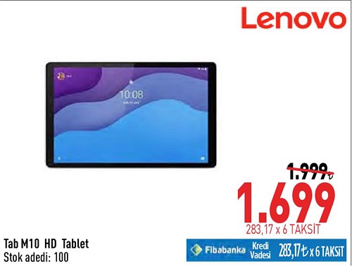 Lenovo Tab M10 HD Tablet image