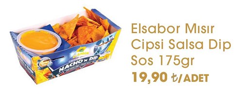 Elsabor Mısır Cipsi Salsa Dip Sos 175 gr image