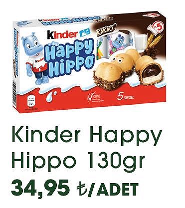 CarrefourSA Kinder Happy Hippo 130 gr