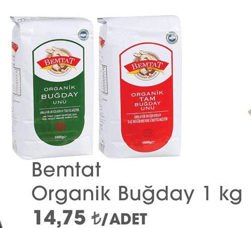 Bemtat Organik Buğday 1 kg image