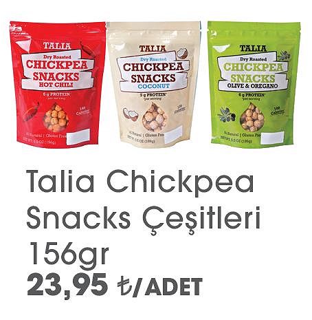 Talia Chickpea Snacks Çeşitleri 156 gr image