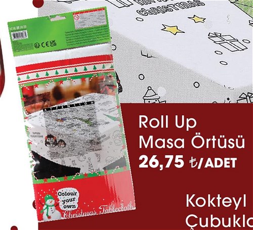 Roll Up Masa Örtüsü image