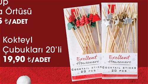 Kokteyl Çubukları 20'li image