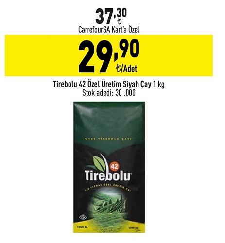 Tirebolu 42 Özel Üretim Siyah Çay 1 kg image