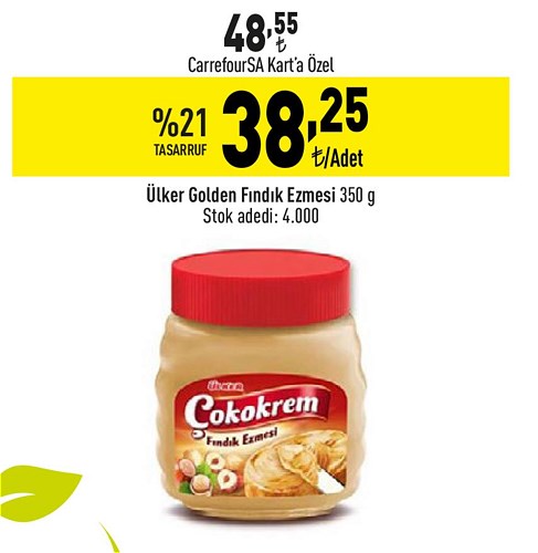 Ülker Golden Fındık Ezmesi 350 g image