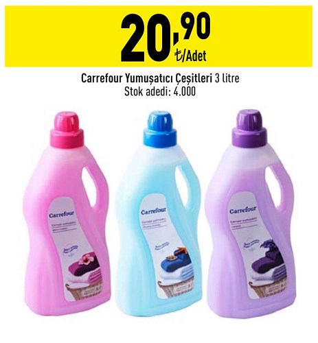 Carrefour Yumuşatıcı Çeşitleri 3 litre image