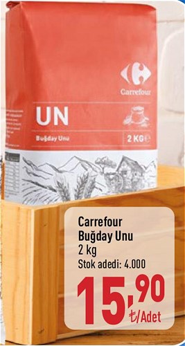 Carrefour Buğday Unu 2 kg image