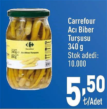 Carrefour Acı Biber Turşusu 340 g image