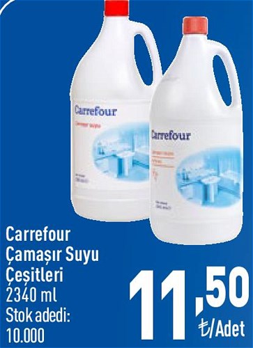 Carrefour Çamaşır Suyu Çeşitleri 2340 ml image