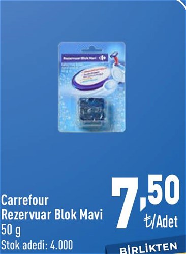 Carrefour Rezervuar Blok Mavi 50 g image