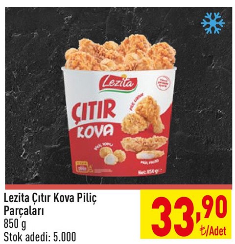 Lezita Çıtır Kova Piliç Parçaları 850 g image