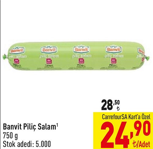 Banvit Piliç Salam 750 g image