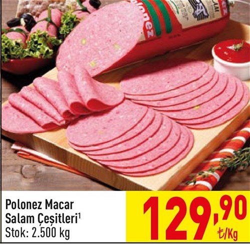 Polonez Macar Salam Çeşitleri Kg image