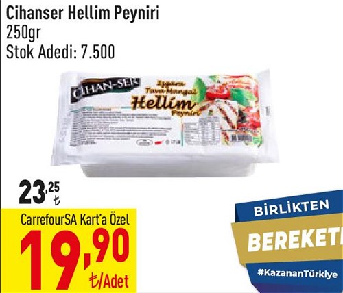 Cihanser Hellim Peyniri 250gr image