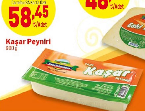 Tahsildaroğlu Kaşar Peyniri 600 g image