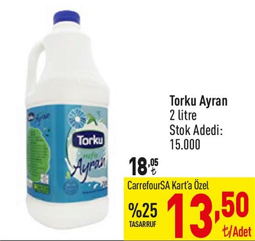 Torku Ayran 2 litre image