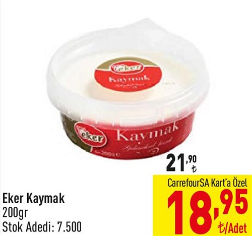 Eker Kaymak 200 gr image