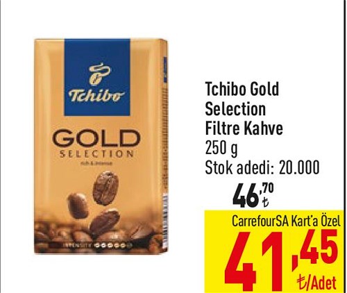 Tchibo Gold Selection Filtre Kahve 250 g image