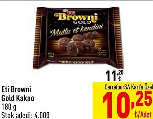 Eti Browni Gold Kakao 180 g image