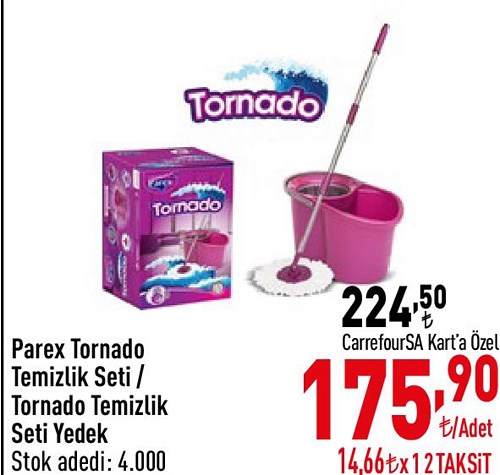 Parex Tornado Temizlik Seti/Tornado Temizlik Seti Yedek image