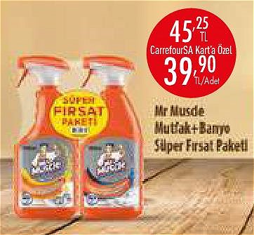 Mr.Muscle Mutfak+Banyo Süper Fırsat Paketi image