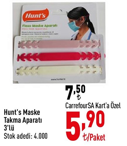 Hunt's Maske Takma Aparatı 3'lü image