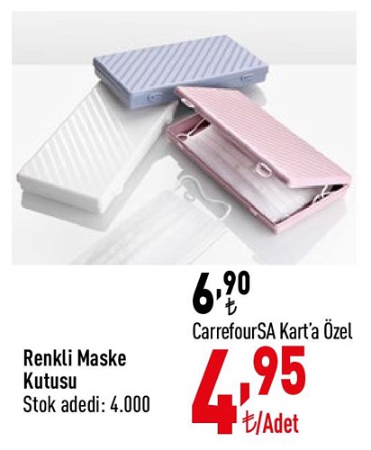 Renkli Maske Kutusu image