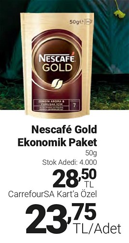 Nescafe Gold Ekonomik Paket 50 g image