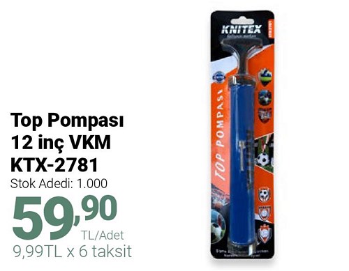 Top Pompası 12 inç VKM KTX-2781 image