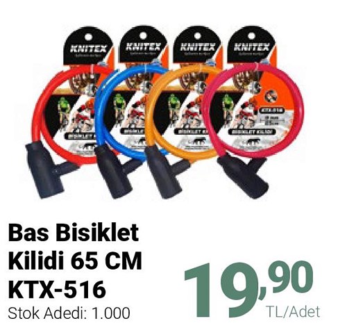 Bas Bisiklet Kilidi 65 cm KTX-516 image