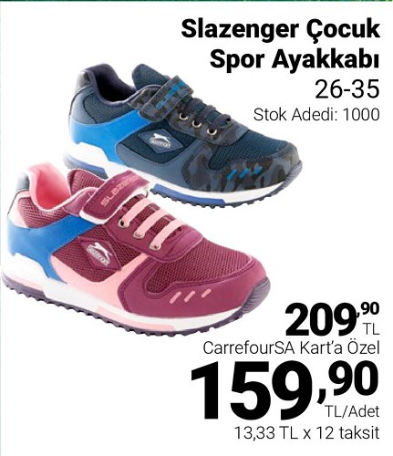 Slazenger Çocuk Spor Ayakkabı image