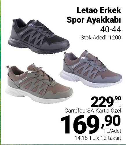 Letao Erkek Spor Ayakkabı image