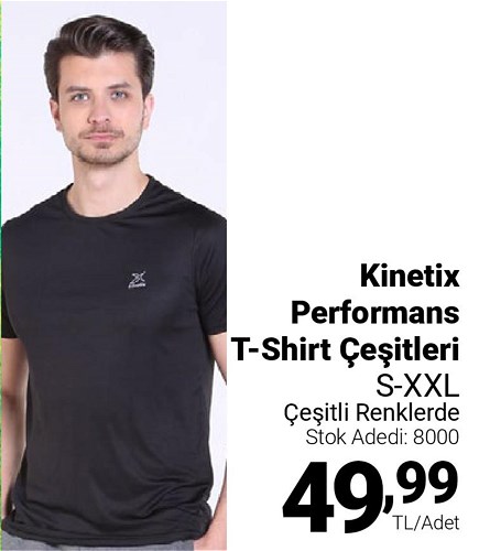 Kinetix Performans T-Shirt Çeşitleri image