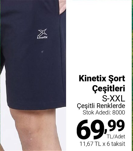 Kinetix Şort Çeşitleri image