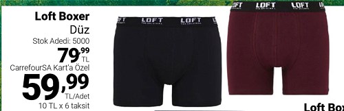 Loft Boxer Düz image