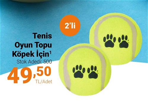 Tenis Oyun Topu Köpek İçin 2'li image