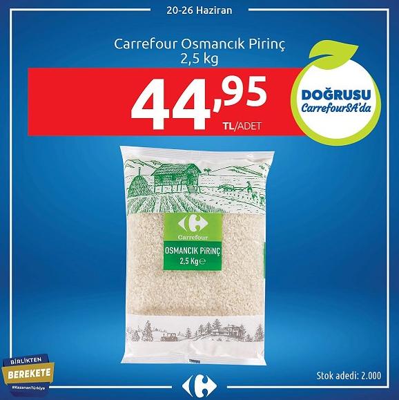 Carrefour Osmancık Pirinç 2,5 Kg image